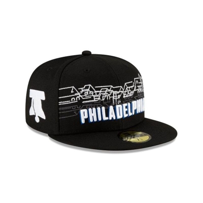 Sapca New Era Philadelphia 76ers NBA City Edition 59FIFTY Fitted - Albastri